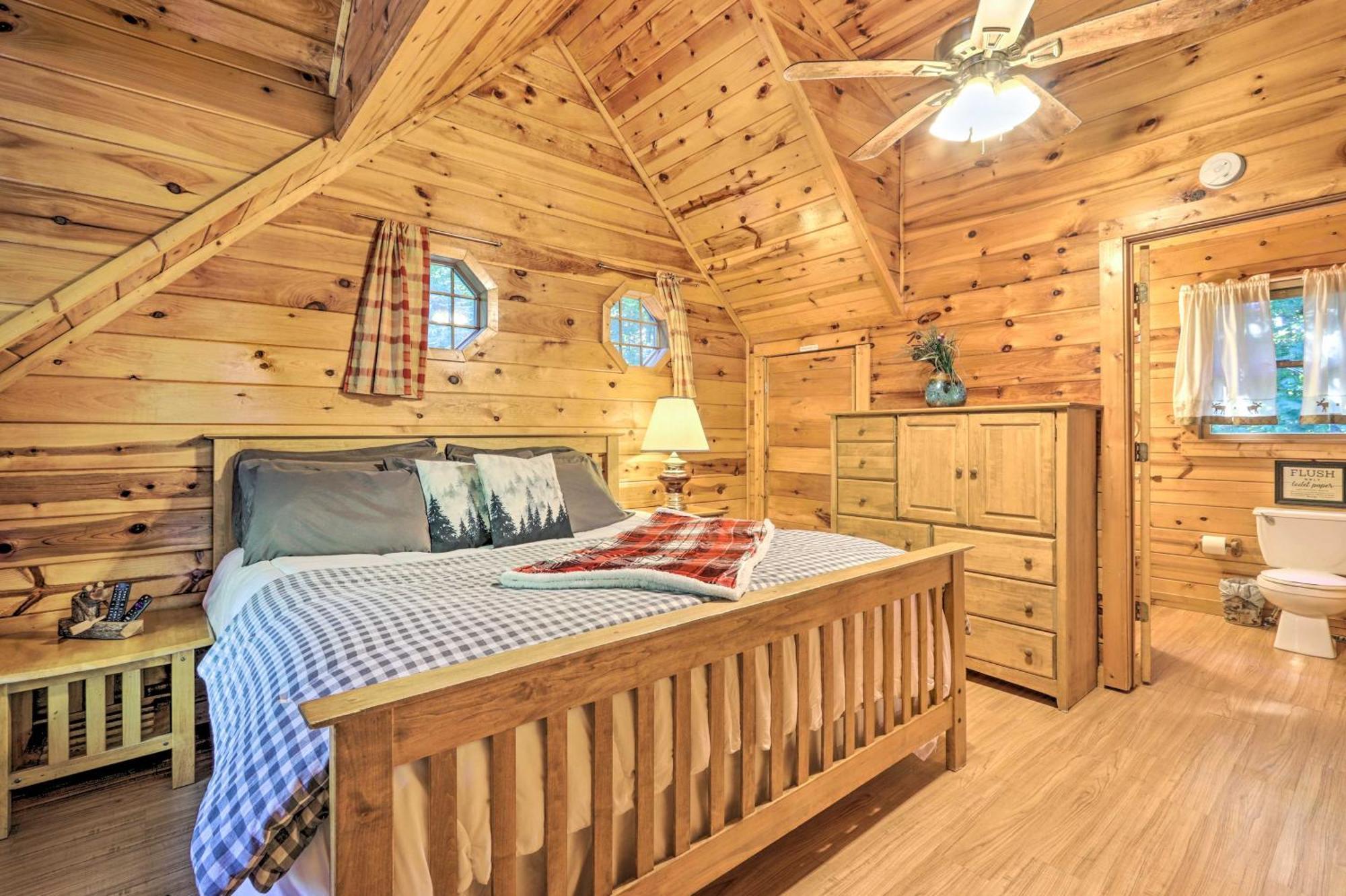 Cozy Mountain Cabin In Perfect Location Сивиървил Екстериор снимка